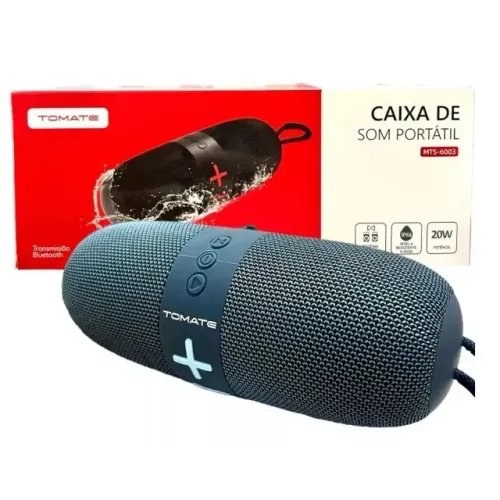 Caixa De Som Portátil Tomate Mts-6003 20w Bluetooth
