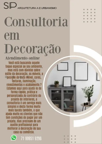 Consultoria Decoração Online Arquiteta