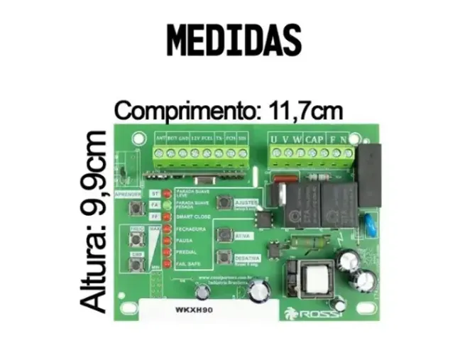 Placa Rossi com Sensor Hall 