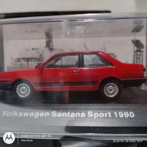 Coleção Volkswagen nr 5, Santana Sport 1990 - Miniatura