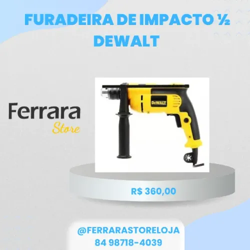 Furadeira De Impacto 1/2 710w Dewalt Dwd502