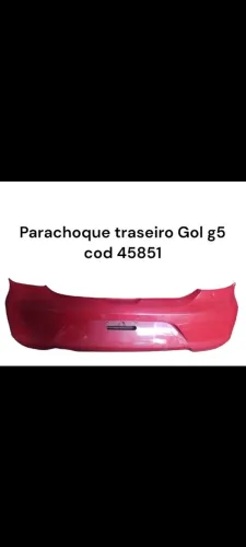 Parachoque traseiro Gol G5 - Cod 45851