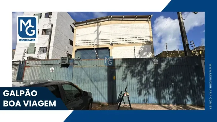 Galpão Boaviagem - 300m² - Pavilhão/Galpão para alugar no bairro Boa Viagem - Recife/PE