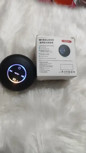 Caixa de Som Bluetooth BT06 - À Prova D'água!