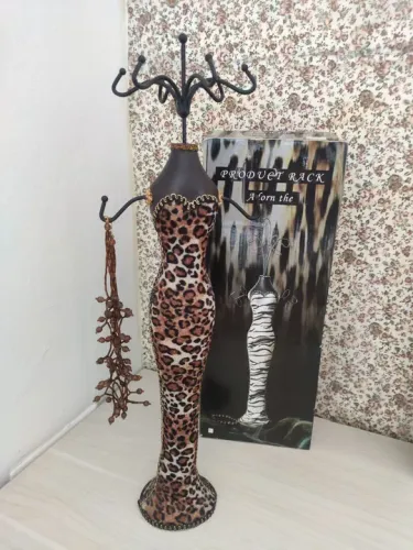 Porta Joias/Acessórios -  Mannequin Leopardo