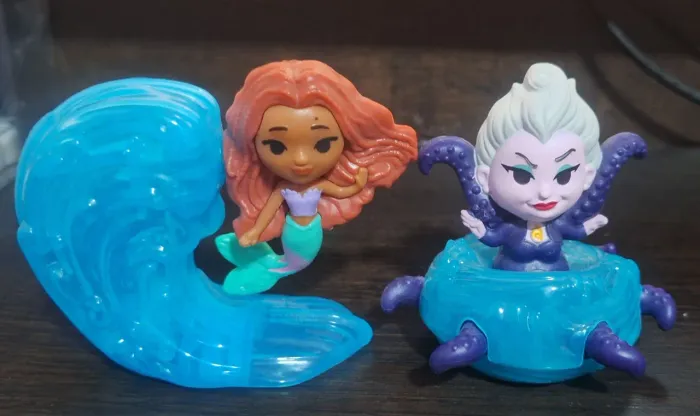 Bonecas McLanche Feliz/McDonald's A Pequena Sereia - Ariel e Úrsula