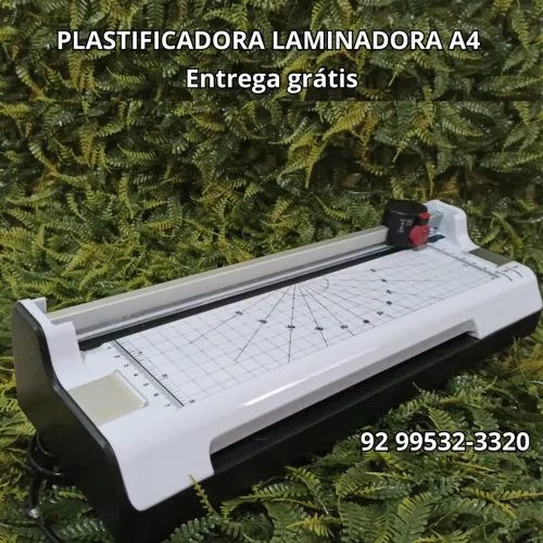 Laminadora Plastificadora Mazzilli A4- novas