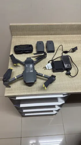 Drone Dji Mavic Pro 1 Combo Fly More - 2 Baterias E Bolsa Prateado 