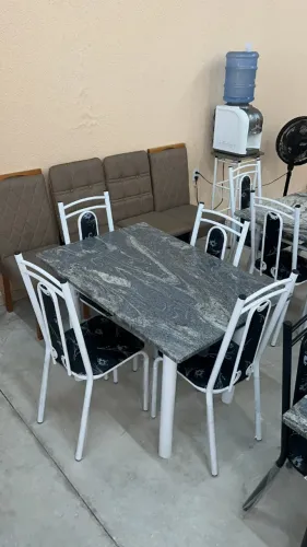 Mesa Onix Tampo retangular 110x75 4 lugares