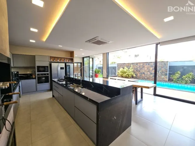 Condomínio Residencial Terras do Imperador - Casa com 4 dormitórios à venda, 389 m² por R$
