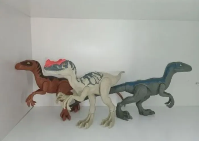 Lote de dinossauro Mattel 