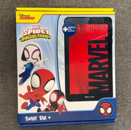 Tablet Infantil Marvel homem aranha 64gb lacrado 