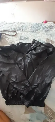 Jaqueta catavento feminina preta