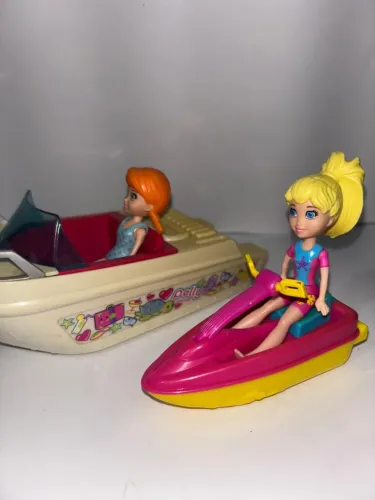 Polly Pocket - Lancha e Jet Ski