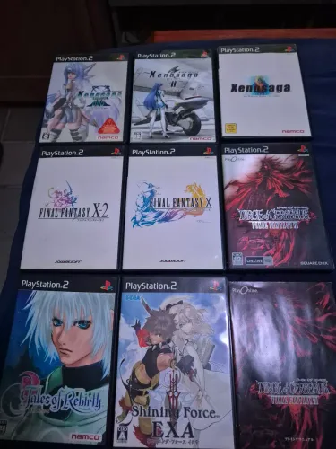 Pacotao Jogos Playstation 2 Japones