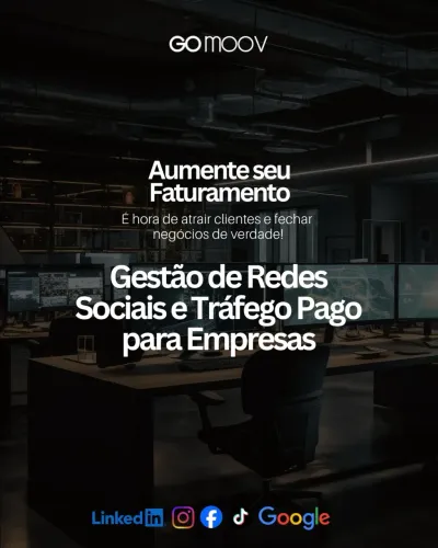 Gestão Mídias Sociais Tráfego Pago / Marketing 