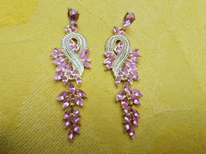 Brinco Pink Glam 