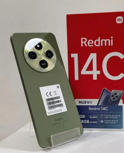 Redmi 14C Novo Lacrado Verde 256Gb/8Ram +Entrega Grátis e parcelamento