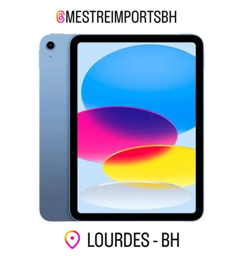 IPAD 11 128GB (AZUL) NOVO LACRADO - LOJA FÍSICA + NOTA FISCAL ( ÚLTIMA UNIDADE)