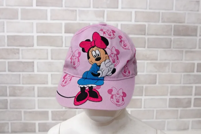 Boné infantil Minnie bordado