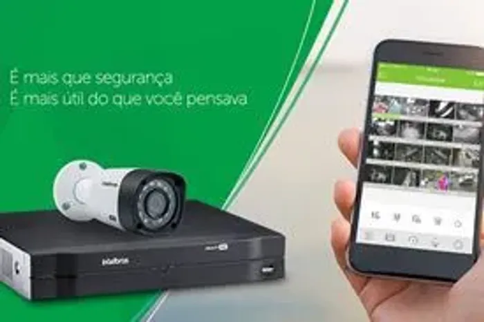 Segurança eletrônica, câmeras, alarmes, portões eletrônicos 
