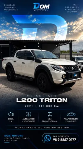 Mitsubishi L200 Triton Sport Outdoor 2.4 4X4 Dies 2020
