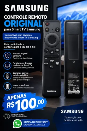 Controle SOLAR SANSUNG original