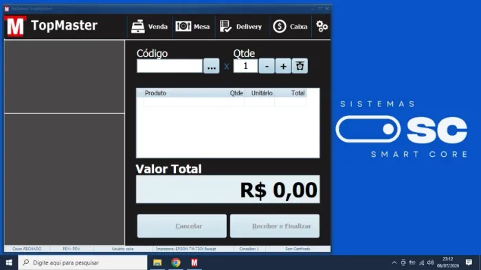 SISTEMA PDV CONTROLE E GERENCIAMENTO DE COMERCIO