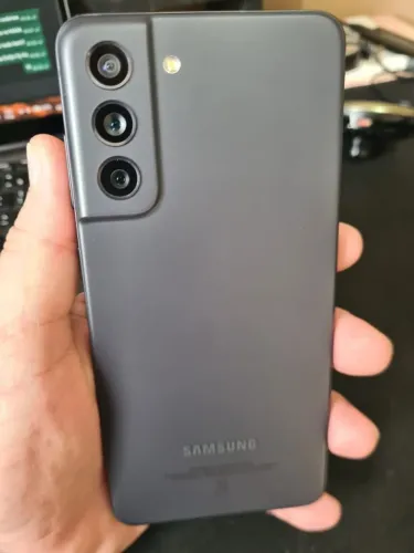 Samsung S21 FE 5G 128gb Cinza impecavel.