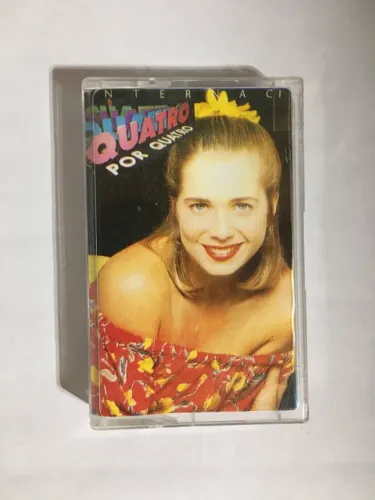 Fita K7 Novela Quatro Por Quatro Internacional 1995 - Paralela Funcionando