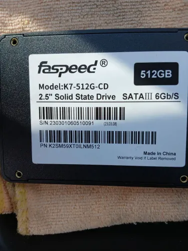 SSD 513GB FASPEED