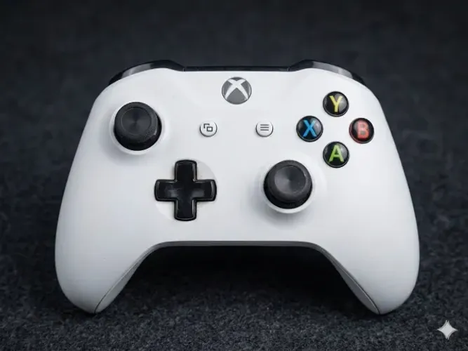 Controle Xbox One S Branco Original + Capa Silicone