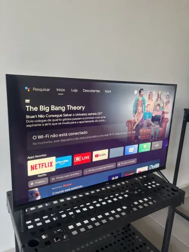 Televisão 32 TCL | Smart TV Android | Muito nova e completa com suporte