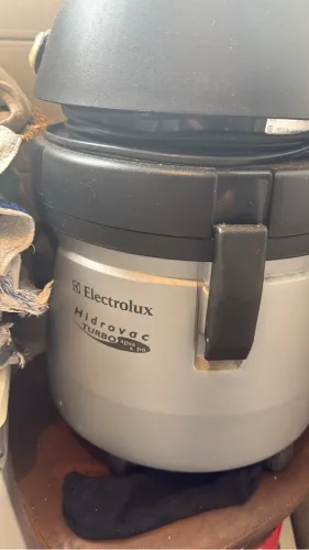 Aspirador de Pó funcionando