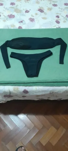 Biquíni feminino tamanho P cor preta
