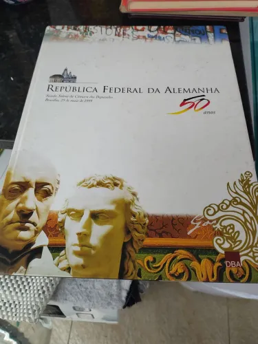 Livro república federal da Alemanha 50 anos