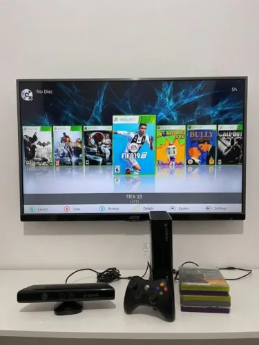 Xbox 360 *DESBLOQUEADO* + Kinect