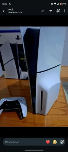 Playstation 5 Slim mídia física 