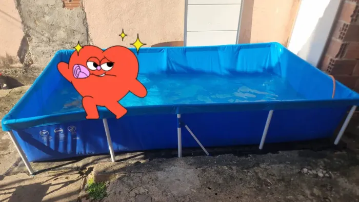 Piscina 3mil litros
