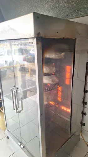 Máquina e acessórios Para Assados de Frango e Carne