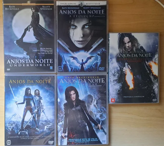 Coleção completa em DVD original Anjos da Noite Kate Beckinsale