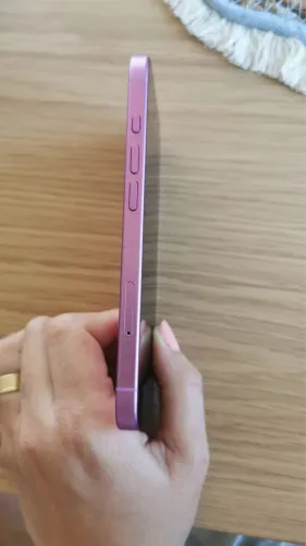 iPhone 16 pink 128 gigas sem marcas de uso bateria 95%