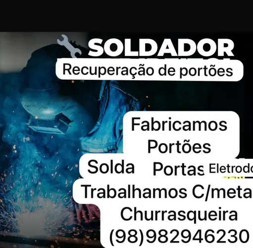 Soldador, reformas de trailer. Portões.