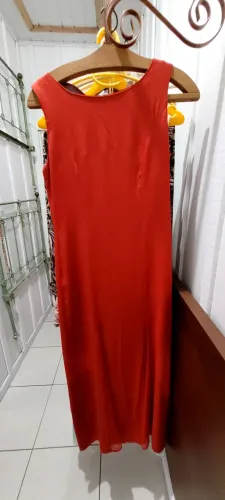 Vestido vermelho vintage