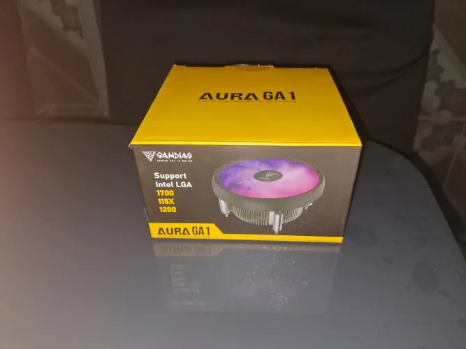 Vende - se Air cooler Aura GA1 para Processador Intel. Lacrado