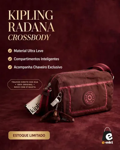 Bolsa Kipling Radana Crossbody transversal