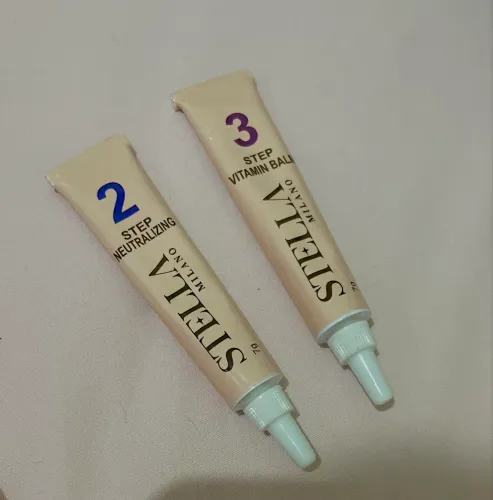 Passo 2 e 3 para BROW LAMINATION/LASH LIFTING - KIT STELLA MILANO