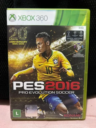 PES 2016 - Pro Evolution Soccer - Xbox 360 (Original) ACOMPANHA BRINDE