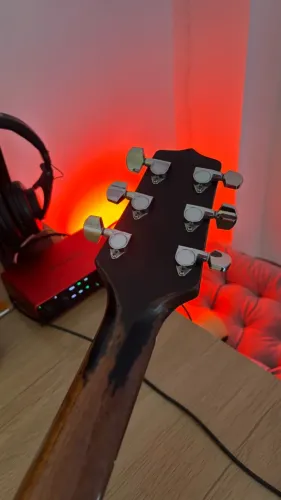 VIOLÃO TAKAMINE EG320C + VIOLÃO TEXAS GUITARS W160C-MN