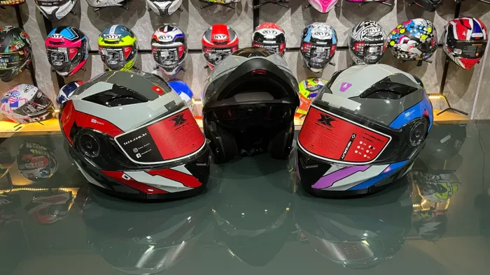 Capacete Texx Escamoteável